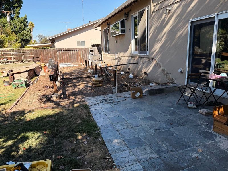 Everything stripped back to the ground