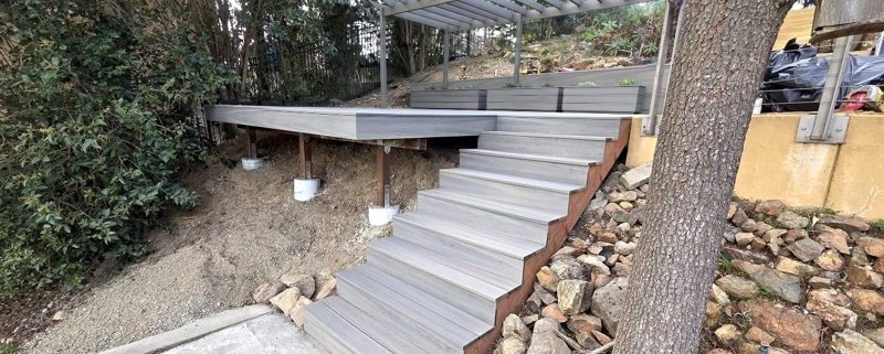 Stairs clad in Infinity