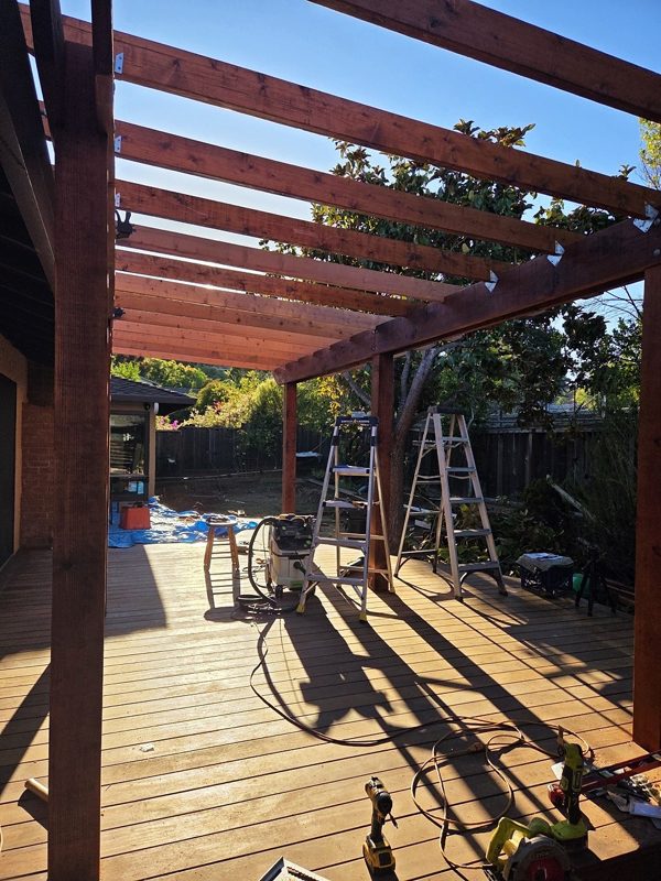 Pergola beams