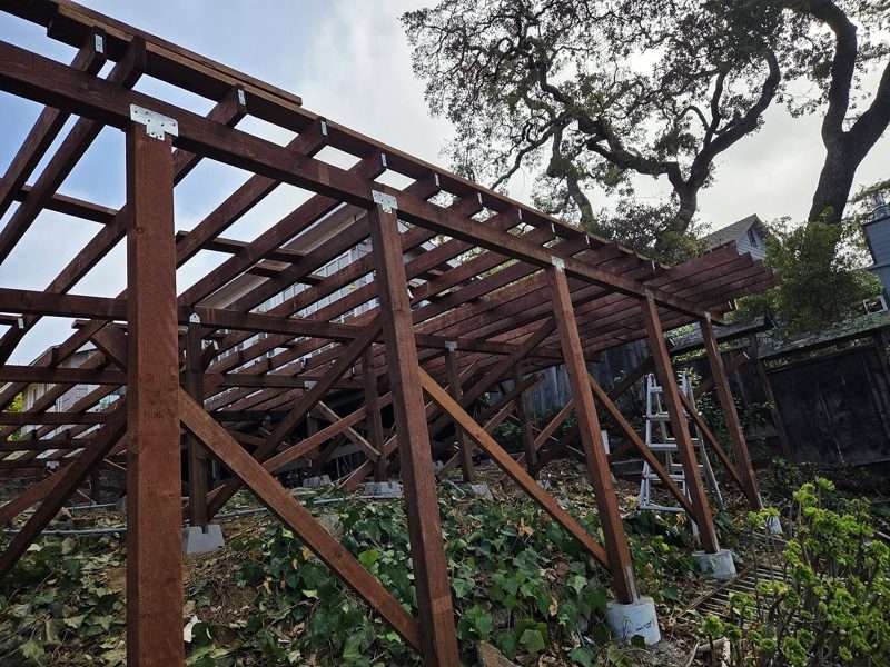 The structure from below