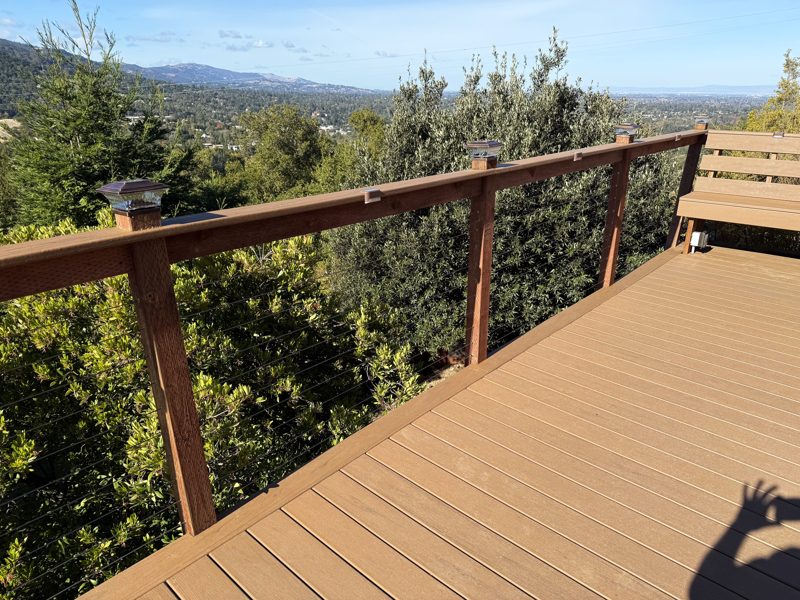Deck over the valley