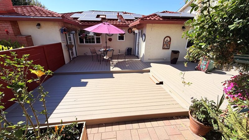 Milpitas — Deckorators composite deck replacement