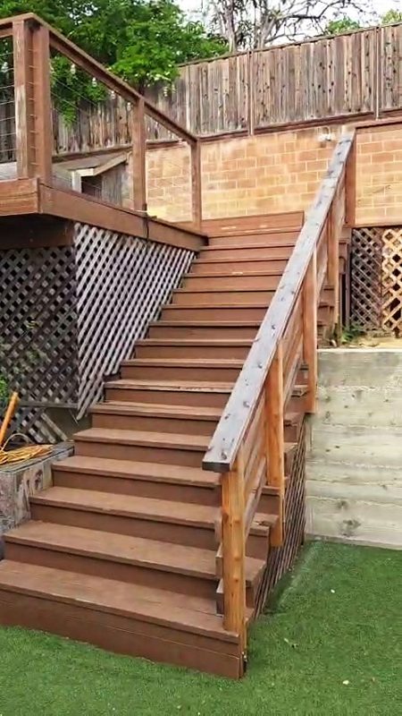 Worn steps