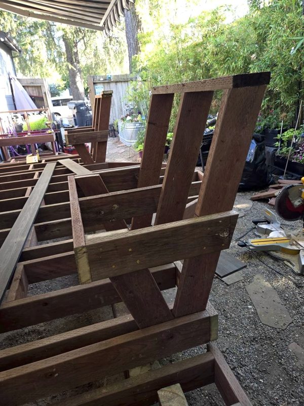 Bench frames