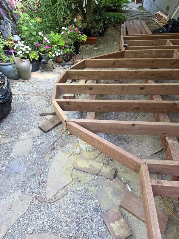 Curved framing, board by board