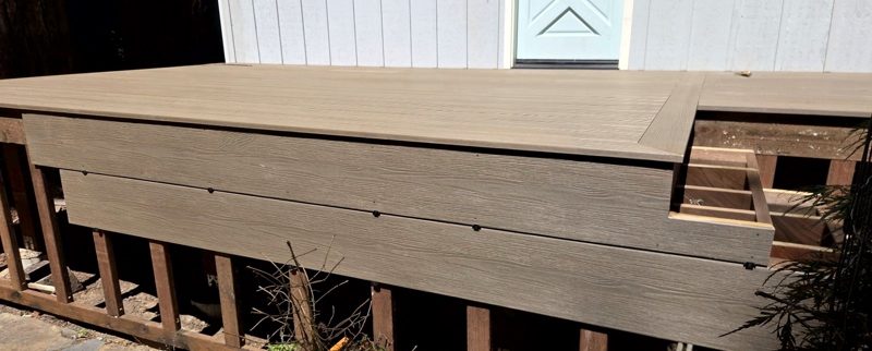 Decking and fascia boards